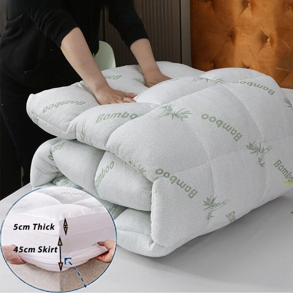 Premium Bamboo Mattress Topper