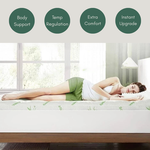 Premium Bamboo Mattress Topper