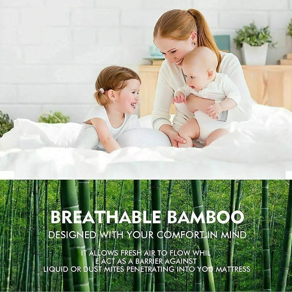 Premium Bamboo Mattress Topper